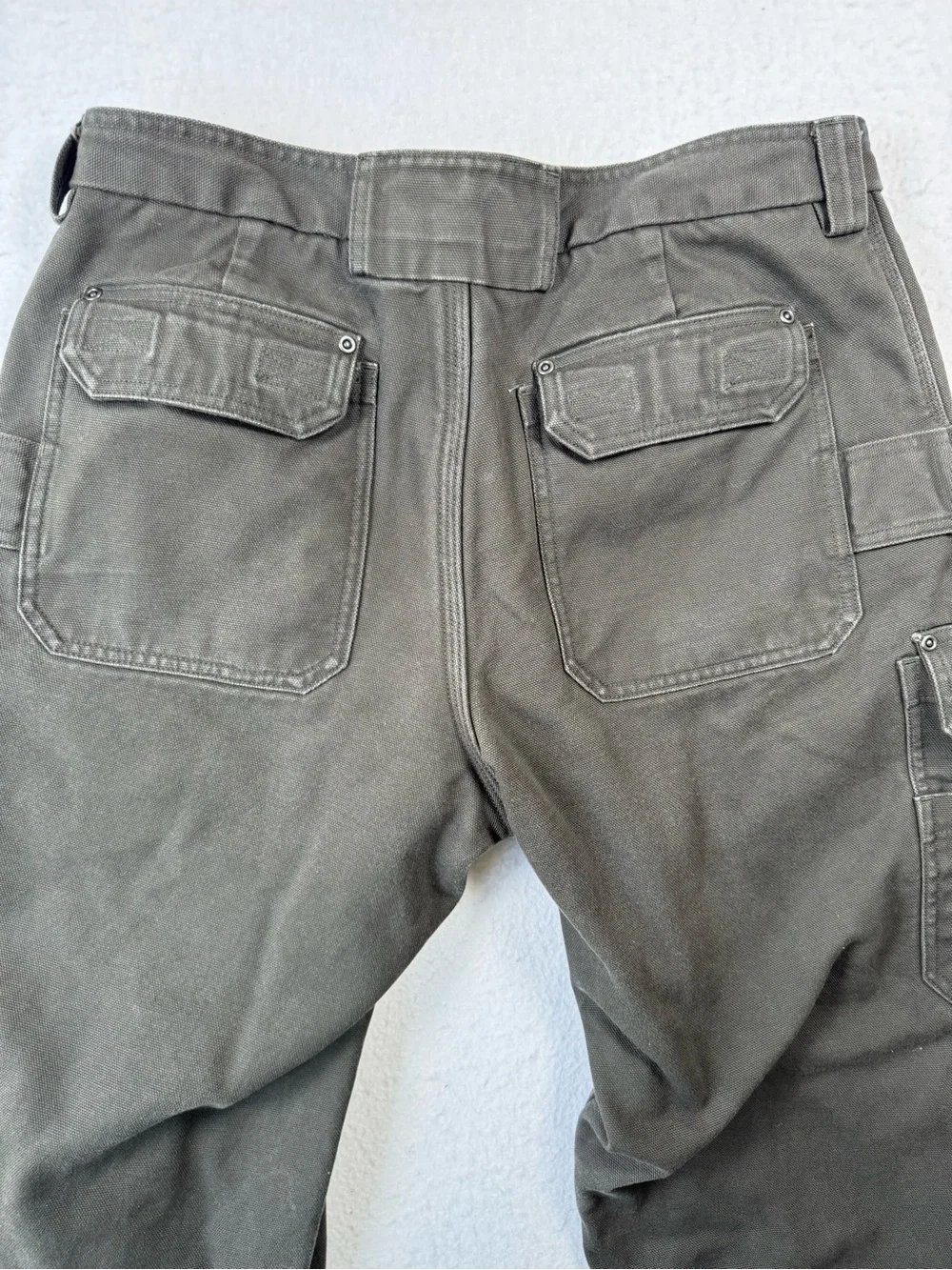 Duluth Trading Co Fleece Lined Pants Men’s 38x30 Brown Utility Workwear